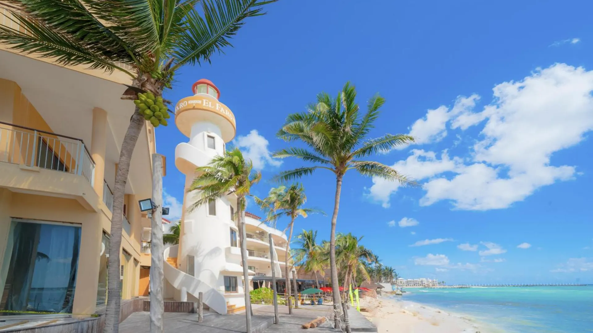 Luxury Beachfront Condo With 3 Bedrooms & Ocean View - El Faro Residences - Reef 301 신데 델 카르멘 0*,